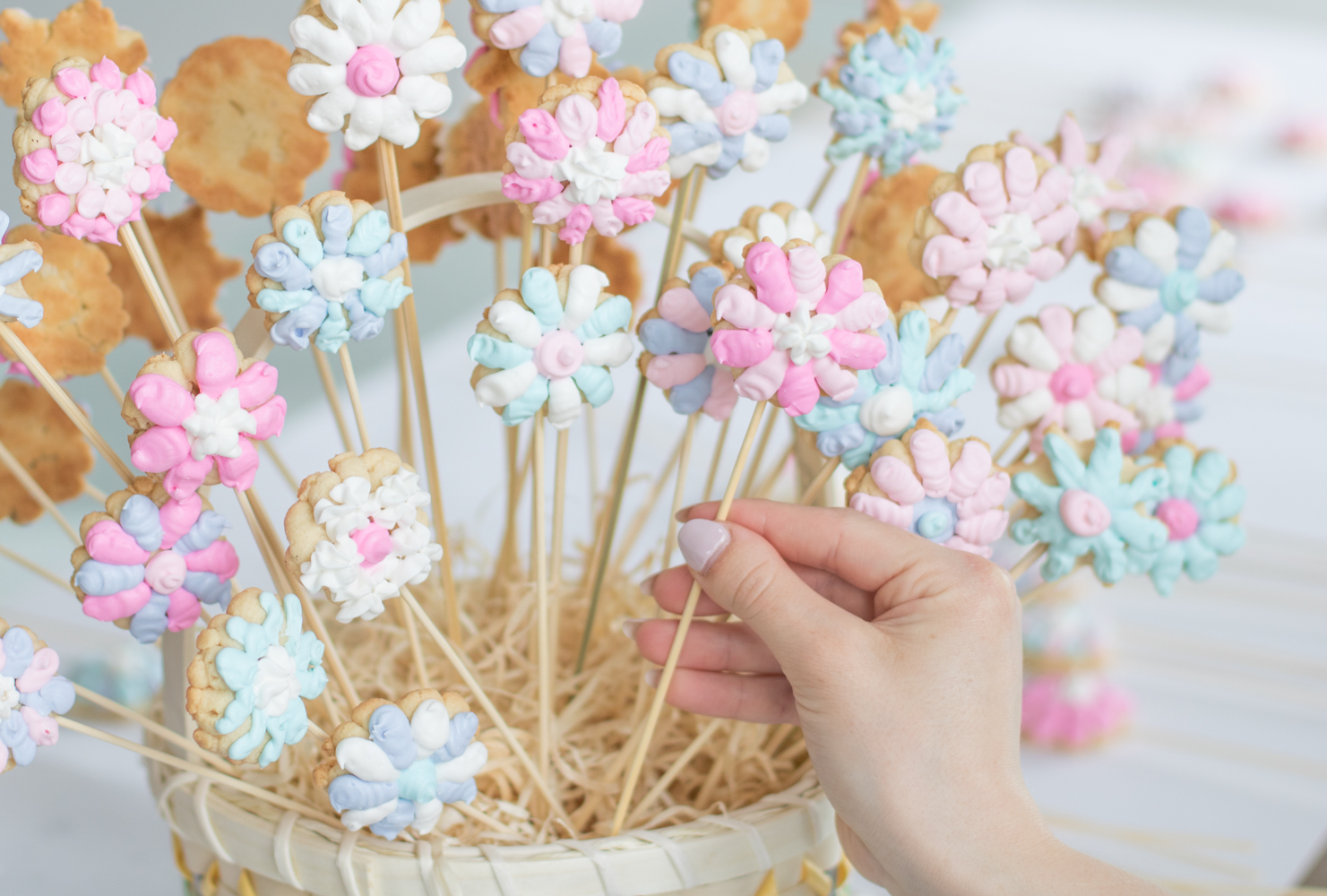 bag how to icing assemble Bouquet Spring   Connor Cookie Danielle DIY Flower